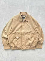 Vintage Burberry zip up harrington jacket (S)