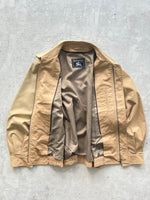 Vintage Burberry zip up harrington jacket (S)