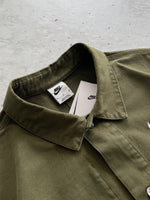 Brand New Nike embroidered swoosh heavy canvas jacket (M)