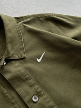 Brand New Nike embroidered swoosh heavy canvas jacket (M)