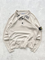 SS/08 Stone Island 1/4 zip knit pullover jumper (S)