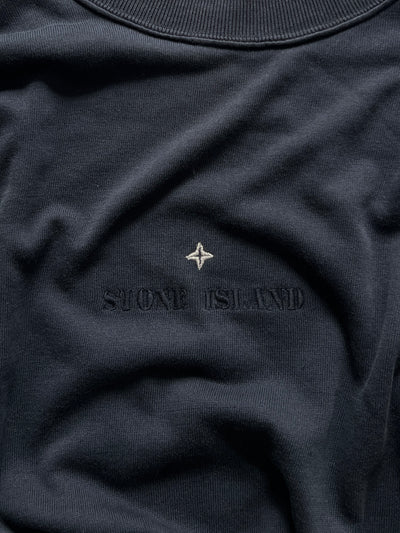 90's Stone Island Marina Spell Out Long Sleeve T Shirt (L)