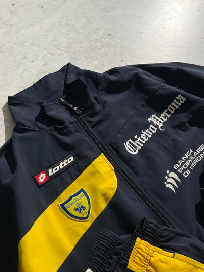 00's Chievo Verona Lotto Full Tracksuit (L/XL)