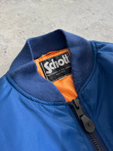 90's Schott NYC nylon zip up bomber jacket (XL)