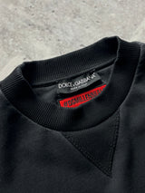 Dolce & Gabbana wrap around tape crewneck sweatshirt (S)