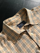 90's Burberry Nova Check Shirt (S)