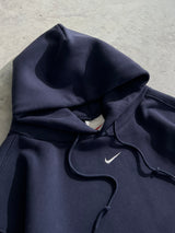 90's Nike Made in USA Embroidered Centre Swoosh Pullover Hoodie (M)