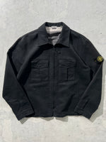 AW/04 Stone Island brushed cotton collared Jacket (XL)