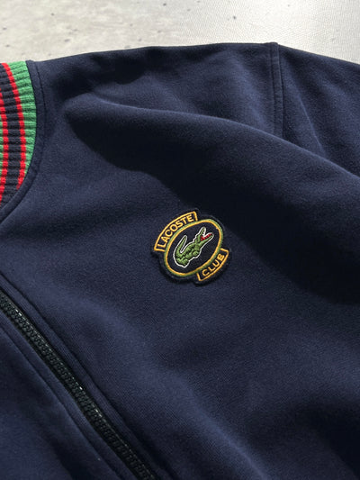 80's Lacoste Chemise Zip Up Sweatshirt (L)