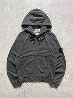 AW/19 Stone Island Heavyweight Zip Up Hoodie (M)