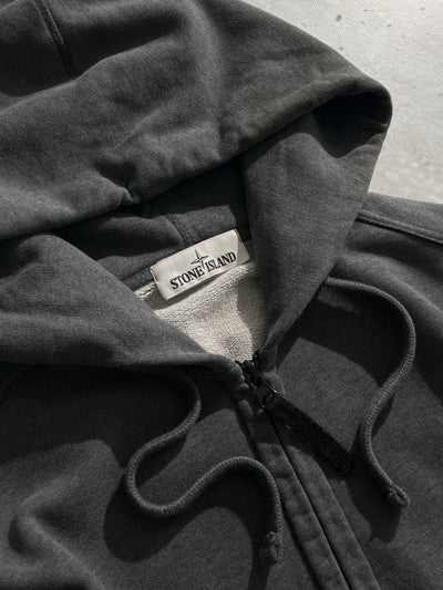 AW/19 Stone Island Heavyweight Zip Up Hoodie (M)