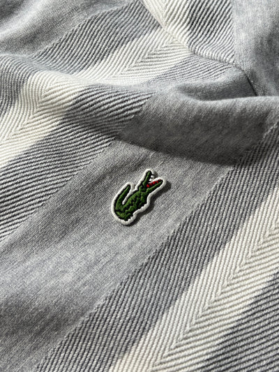 Lacoste Long Sleeve Stripe Polo Shirt (M)