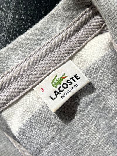 Lacoste Long Sleeve Stripe Polo Shirt (M)