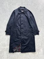 Vintage Burberry nova check mac trench coat (M)