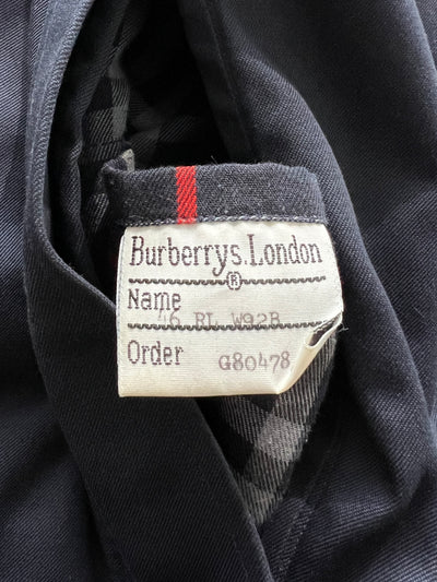 Vintage Burberry nova check mac trench coat (M)