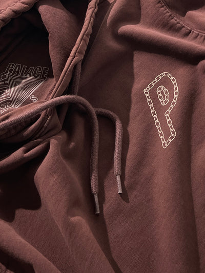 Palace P link heavyweight Pullover Hoodie (S)