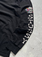 Stussy Skull Long Sleeve T Shirt (S)