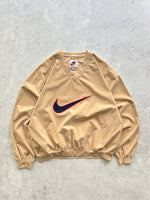 90's Nike swoosh training pullover (L)