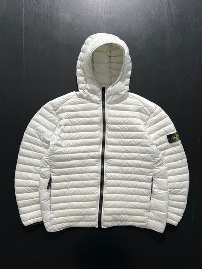 AW/22 Stone Island loom woven chambers R-Nylon down jacket (XXL)