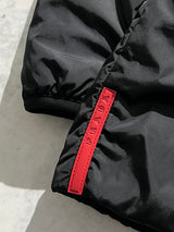 00's Prada Sport Nylon padded Hooded Jacket (XL)