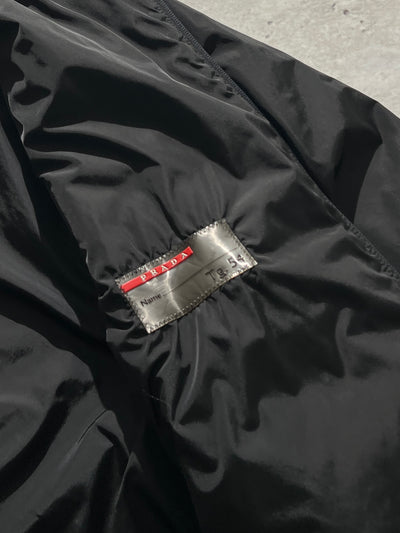 00's Prada Sport Nylon padded Hooded Jacket (XL)