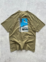 90's Quicksilver surf heavyweight T shirt (S)