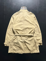 00's Burberry Nova Check Trench Coat / Mac (XL)