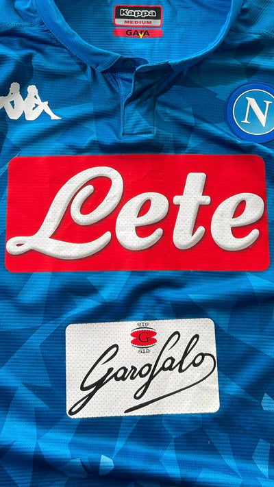 2018/19 Napoli Kappa 'Mertens 14' Home Shirt (M)