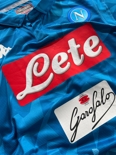 2018/19 Napoli Kappa 'Mertens 14' Home Shirt (M)