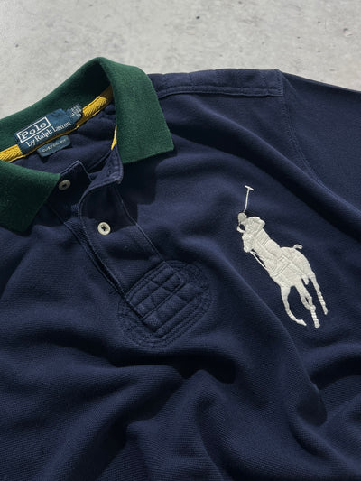 90's Ralph Lauren Big Logo Polo Shirt (L)