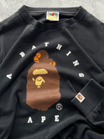 00's BAPE Made in Japan heavyweight long sleeve T shirt (M)