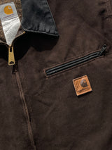 90's Carhartt Blanket Lined Detroit Jacket (L)