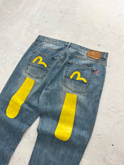 Evisu diacock denim jeans (W36 x L30)