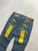 Evisu diacock denim jeans (W36 x L30)