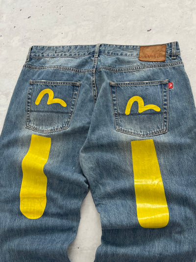 Evisu diacock denim jeans (W36 x L30)