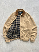 00's Ralph Lauren Corduroy Collar Harrington Jacket (S)