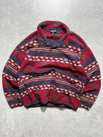 1996 Patagonia Synchilla patterned Pullover Fleece (XL)