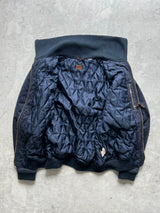 Evisu Gull Wing Zip Up Padded Jacket (L)