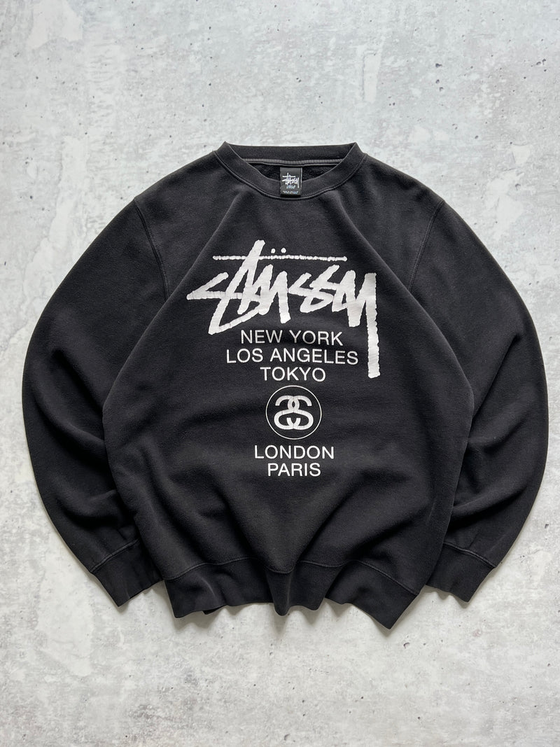 Stussy outlet World Tour Crewneck