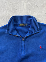 Ralph Lauren 1/4 Zip Knit Jumper (S)