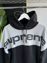 AW/17 Supreme heavyweight Blocked Spell Out Hoodie (M)