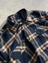 00's Patagonia Plaid heavy cotton Check Shirt (M)