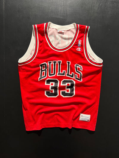 90's Chicago Bulls x Champion 'Scotty Pippen 33' Jersey (L)