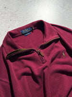 Ralph Lauren 1/4 Zip Pullover Jumper (L)