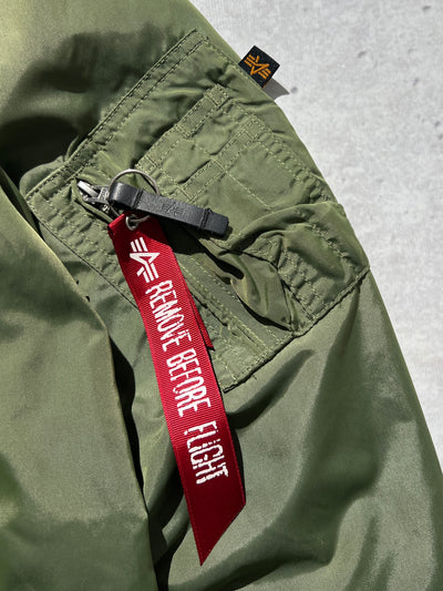 Alpha Industries MA-1 Nylon Bomber Jacket (XXL)