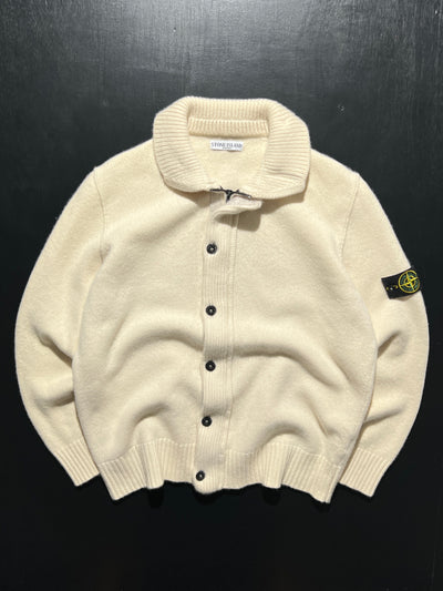 AW/10 Stone Island heavyweight Wool Zip Up Jumper (XXL)