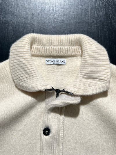 AW/10 Stone Island heavyweight Wool Zip Up Jumper (XXL)