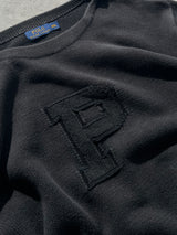 Ralph Lauren Heavyweight Knit 'P' Jumper (XXL)