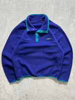 90's Patagonia Pullover Snap T Fleece (M)