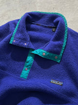 90's Patagonia Pullover Snap T Fleece (M)